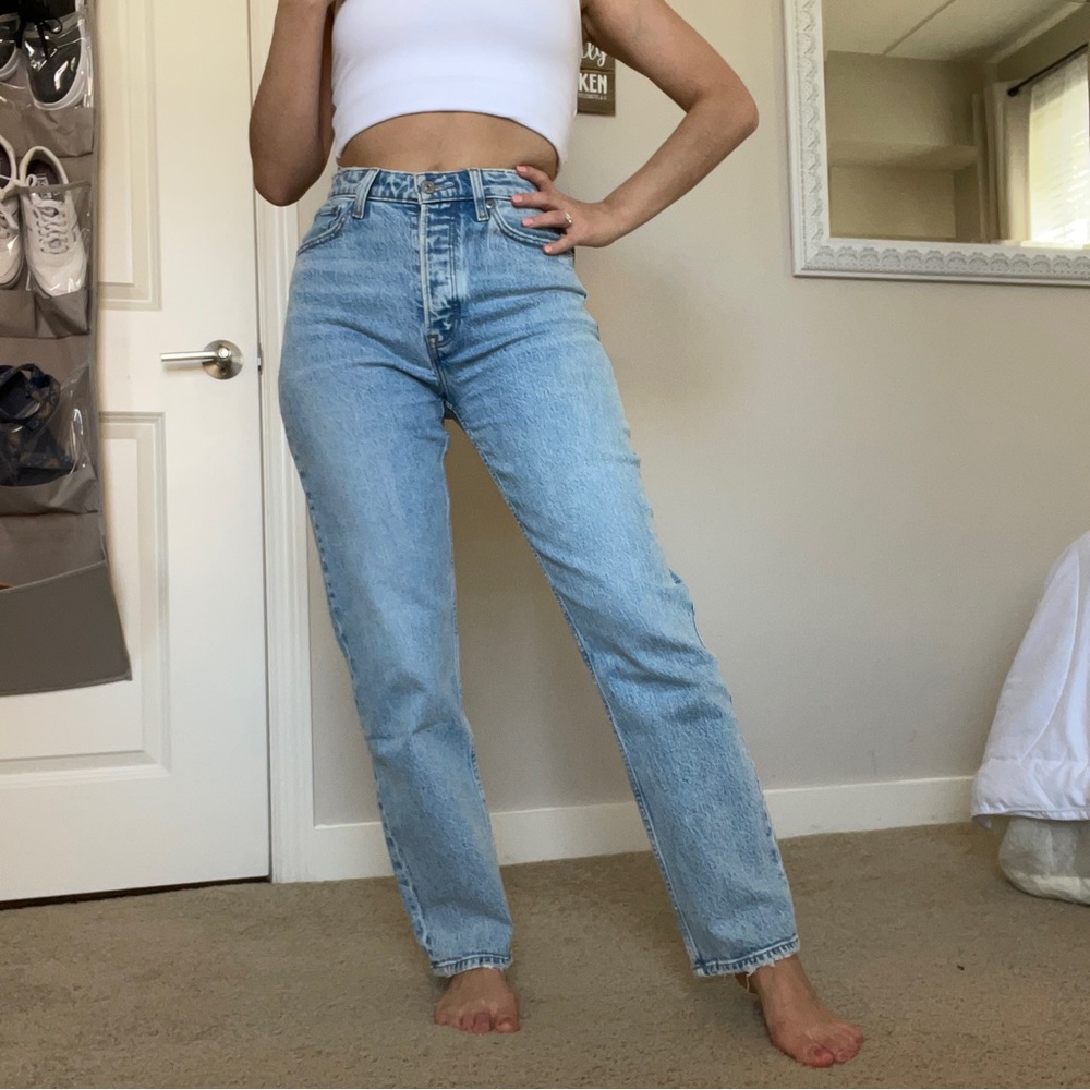 Abercrombie CURVE LOVE The Dad High Rise Jeans